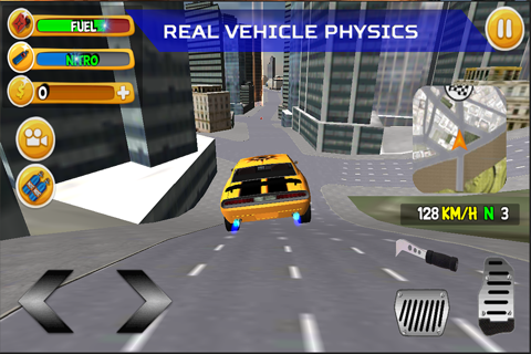 Real Simulator City Car Drive screenshot 2