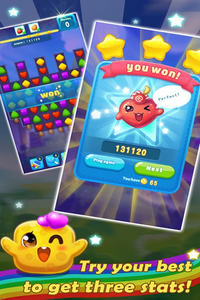 Candy Blast Legend - 3 match puzzle crunch game screenshot 3