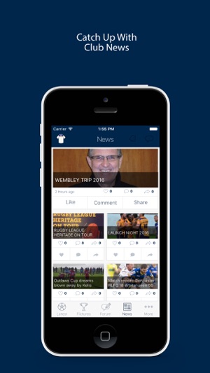 Fan App for Whitehaven RLFC