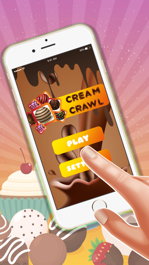 Cream Crawl : - The most fun puzzle game