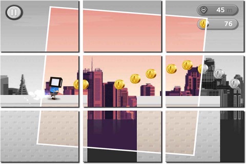 Box Tiles Endless City Runner screenshot 2