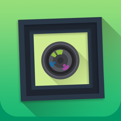 Photo frames – camera with cool picture layout editor and caption maker icon