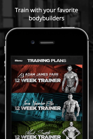 12 Week Trainer with James Alexander-Ellis, Adam Parr, & Mark Smith by BodyPower screenshot 2