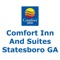 Comfort Inn And Suites Statesboro GA