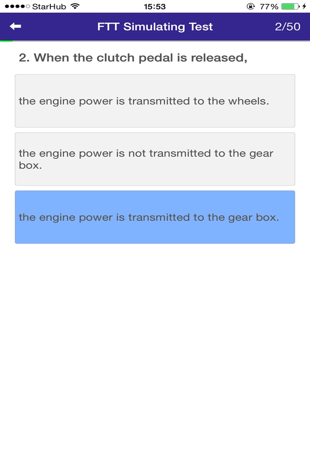 Final Theory Test Singapore ( FTT Test SG ) screenshot 3