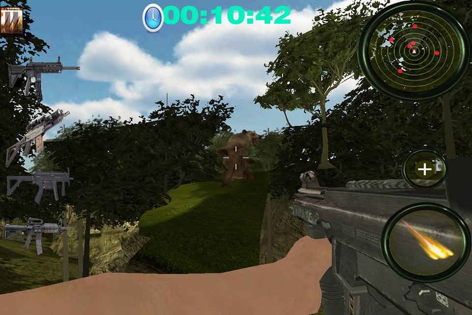 Bear Hunting Shooting Rampage HD screenshot 2