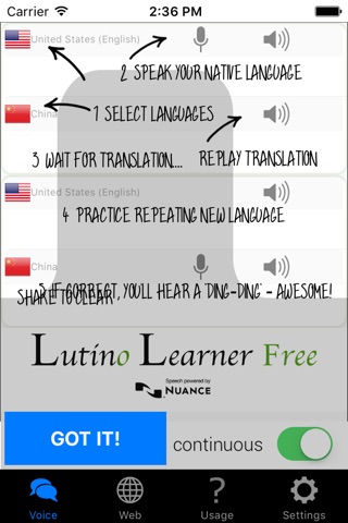 Lutino Learner – Learn Another Language! screenshot 2