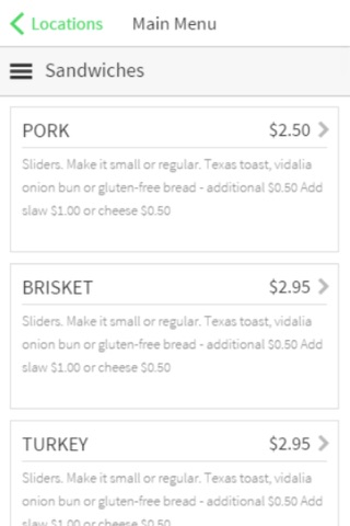 Southern Smoq BBQ Ordering screenshot 3