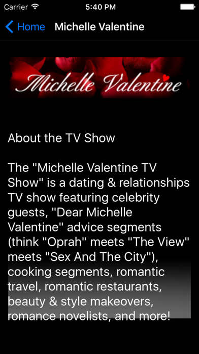 How to cancel & delete Michelle Valentine TV from iphone & ipad 2