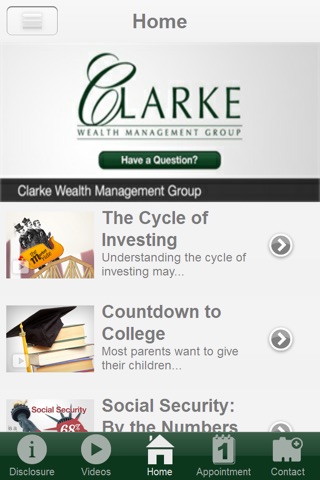 Clarke Wealth Management Group screenshot 2