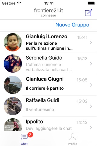 Chat21 screenshot 2
