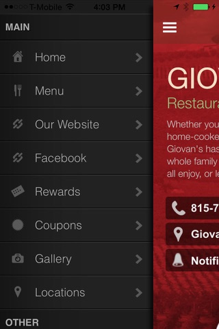 Giovan's Restaurant & Pizzeria screenshot 2
