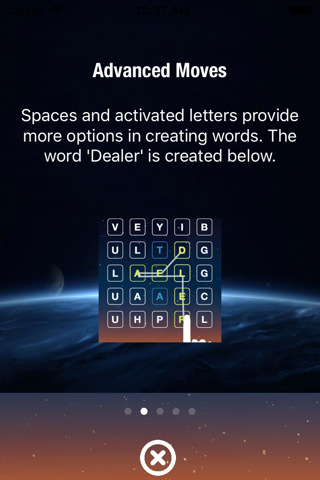 SkyWord Constellations - Free Word Puzzle - Free Word Finder screenshot 2