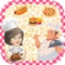 Sticker book for children with top chef cooking stickers