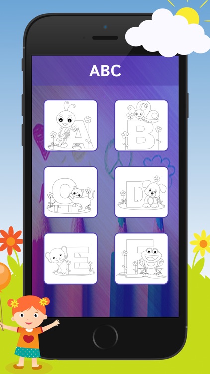 ABC Coloring Book for Kids ! Learn English Letters, Alphabet screenshot-3