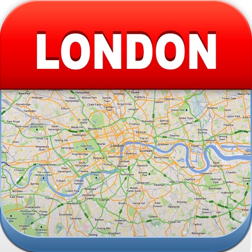 London Offline Map - City Metro Airport & Travel Route Planner icon