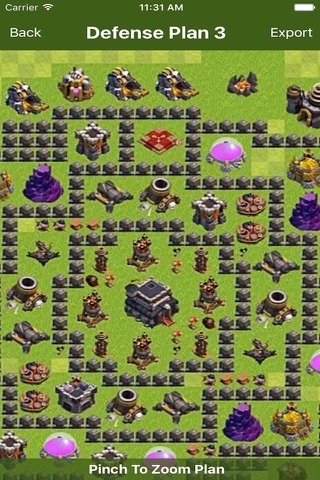 Map Layout for Clash of Clans screenshot 2