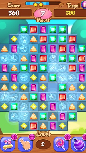 Diamond Crystal Crush Match 3 Gem HD