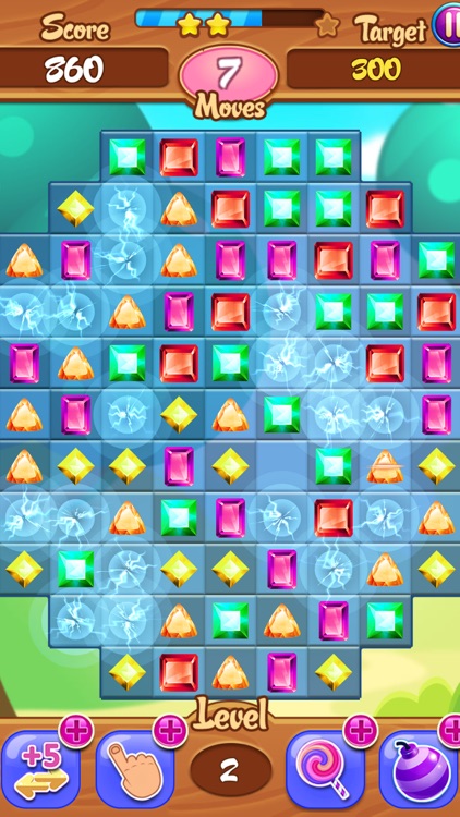 Diamond Crystal Crush Match 3 Gem HD