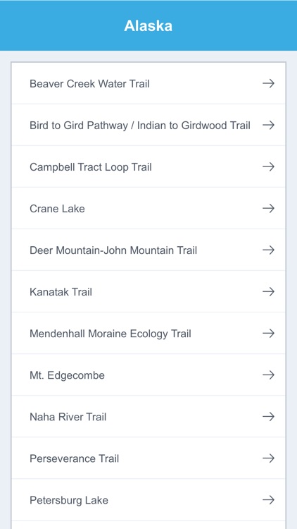 Alaska Recreation Trails