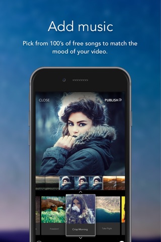 Videofy - Shoot HD video, edit, choose filter, slow motion and free music screenshot 4