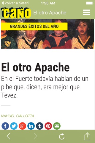 Revista Un Caño screenshot 2
