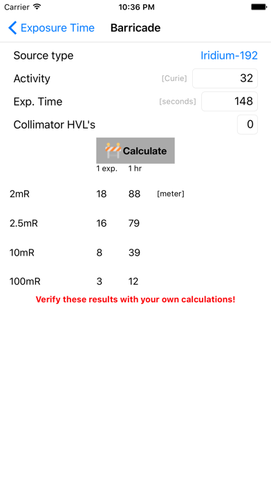 How to cancel & delete Gamma Ray Calculator from iphone & ipad 3