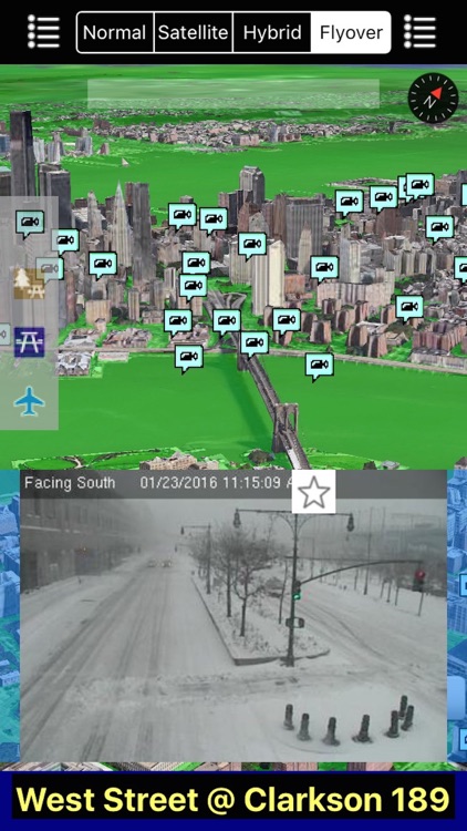 New York/NYC NOAA Radar with Traffic Cameras 3D Pro screenshot-3
