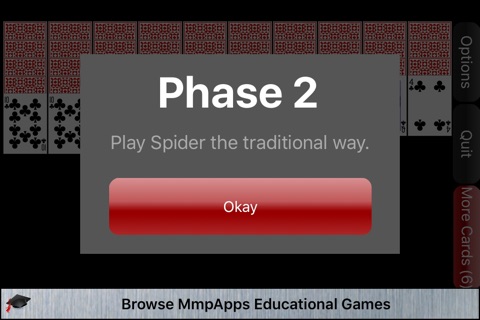 Phased Spider Solitaire screenshot 4