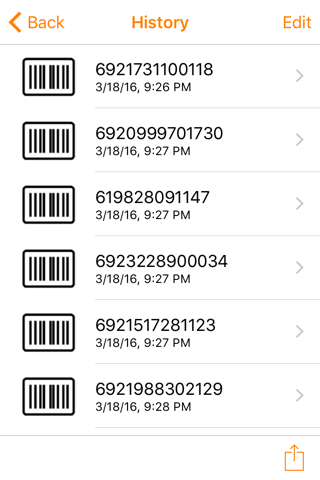 Barcode & QR Code Reader screenshot 3