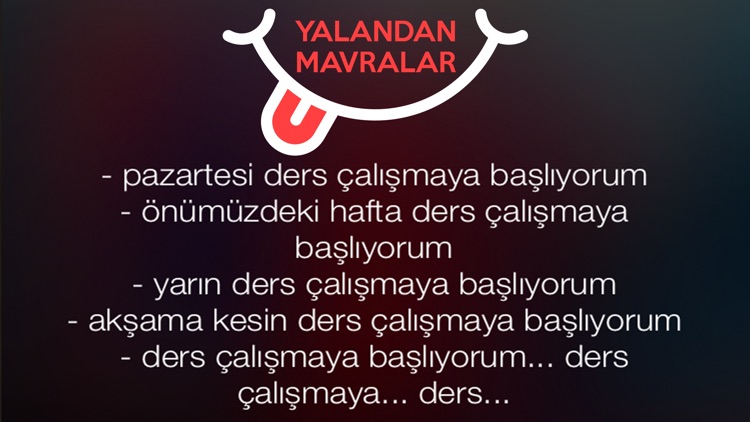 Yalandan Mavralar