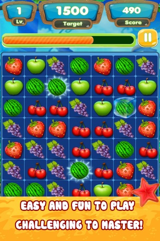 Fruits Link - Farm Match Star screenshot 3
