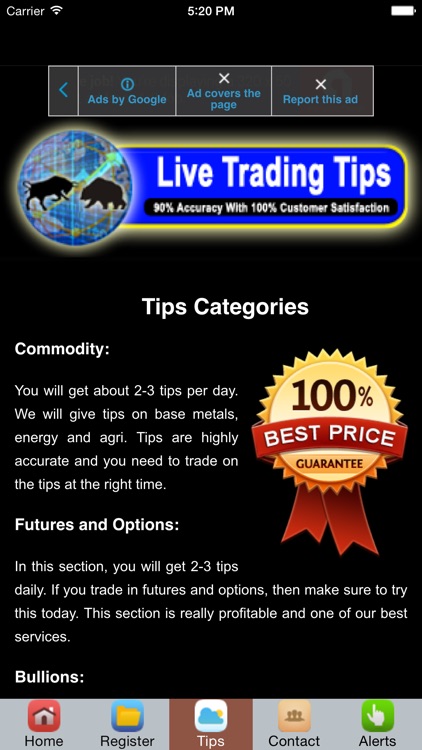 iLTTIPS #1 Free Stock Market Trading Tips and Price Watch