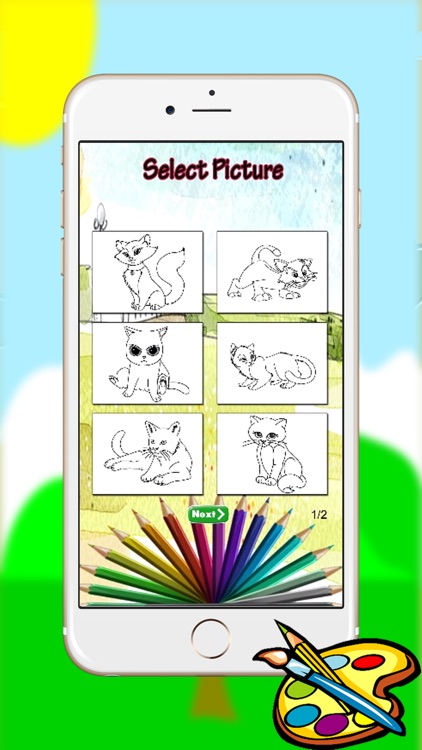 Coloring Book The Cat For kids of all ages