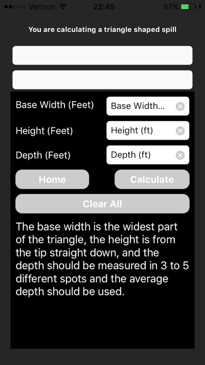 Spill Volume Calculator screenshot-3