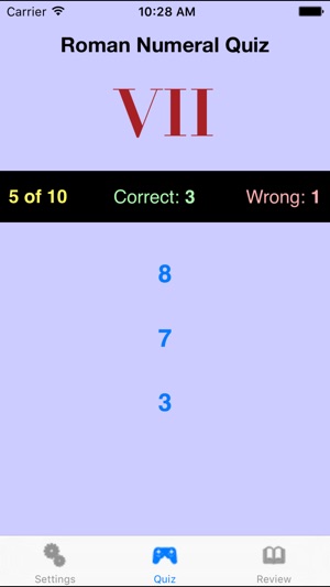 Roman Numerals Quiz(圖1)-速報App