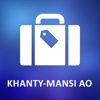 Khanty-Mansi AO, Russia Detailed Offline Map