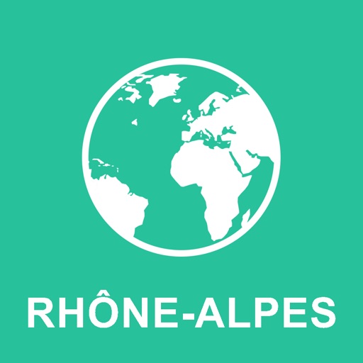 Rhone-Alpes, France Offline Map : For Travel icon