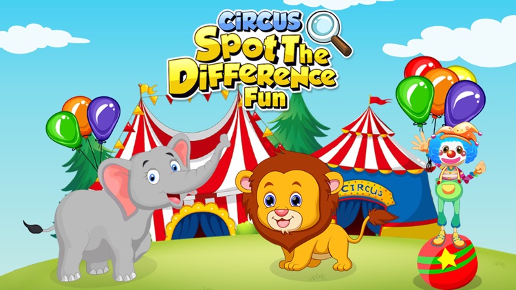 Circus Spot The Difference Fun