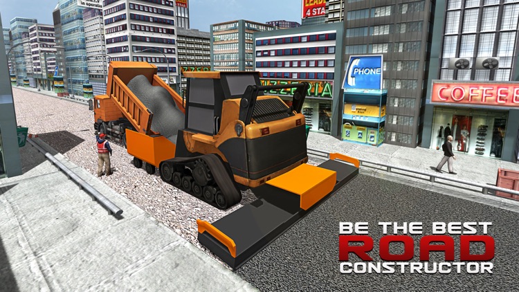 City Road Builder 2016 – Heavy construction cranes simulation game