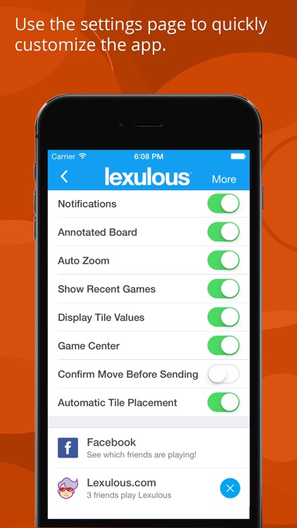 Lexulous Word Game Lite - Multiplayer Puzzler screenshot-4