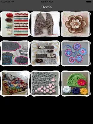 Captura de Pantalla 1 colección de tejido a crochet iphone