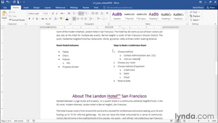 Teach Yourself Computer Skills - Microsoft Word 2016 Edition screenshot-4