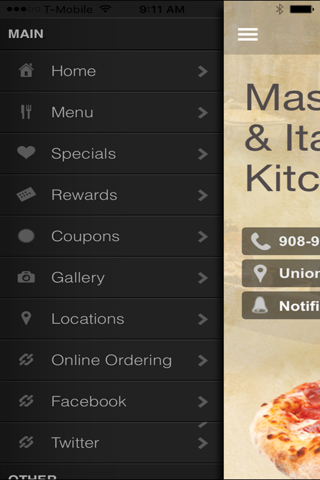 Master Pizza & Italian Kitchen screenshot 2
