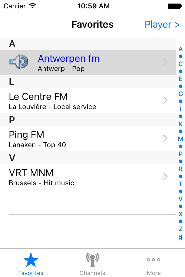 Belgian Radio screenshot 4