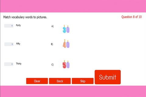 Learn English Vocabulary Lesson 9 : Learning Education games for kids and beginner Free screenshot 4