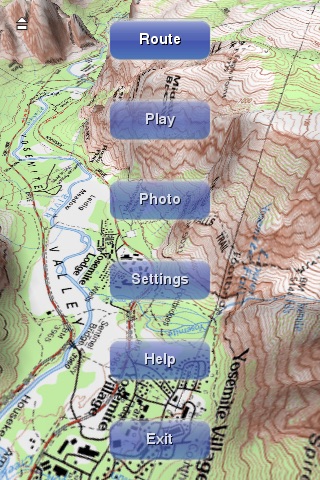 Route3D Yosemite to Whitney screenshot 3