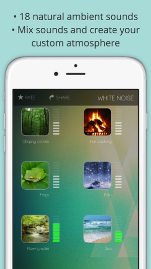 White Sleep - White Noise & Natural Ambience for Sleep, Medi(圖3)-速報App