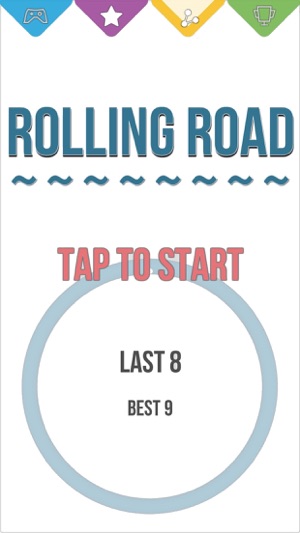 Rolling Road - Round Circle Road Game