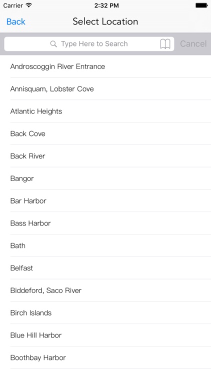 Maine Tide Times